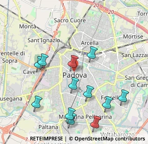 Mappa 35139 Padova PD, Italia (2.11333)
