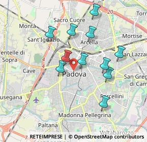Mappa 35139 Padova PD, Italia (1.66636)