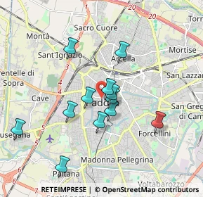 Mappa 35139 Padova PD, Italia (1.56667)