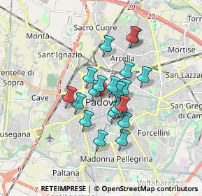 Mappa 35139 Padova PD, Italia (1.2245)