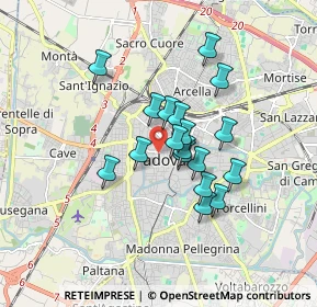 Mappa 35139 Padova PD, Italia (1.28222)