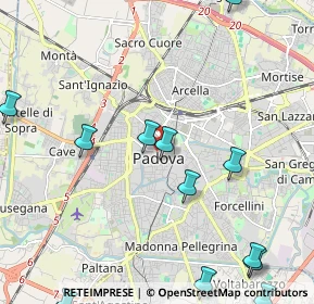 Mappa 35139 Padova PD, Italia (2.89667)