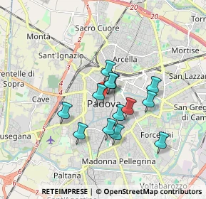 Mappa 35139 Padova PD, Italia (1.33923)