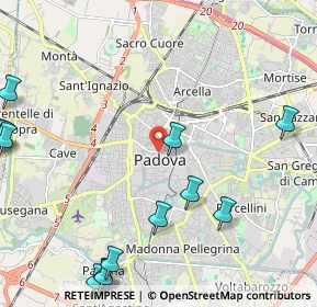 Mappa 35139 Padova PD, Italia (3.05846)