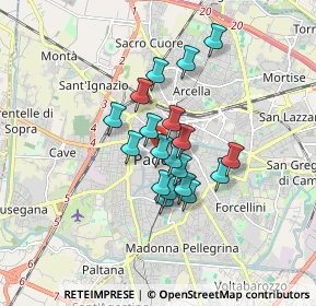 Mappa 35139 Padova PD, Italia (1.21632)