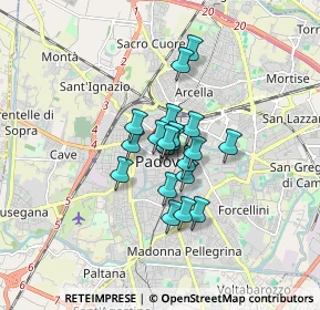 Mappa Via Dante Alighieri, 35139 Padova PD, Italia (1.016)