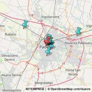 Mappa Via Dante Alighieri, 35139 Padova PD, Italia (1.50182)