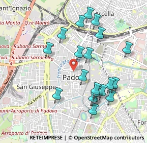 Mappa Via Dante Alighieri, 35139 Padova PD, Italia (0.968)