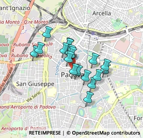 Mappa 35139 Padova PD, Italia (0.58)