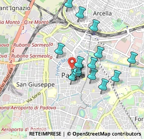Mappa 35139 Padova PD, Italia (0.76)