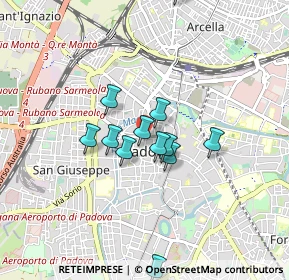 Mappa 35139 Padova PD, Italia (0.73167)