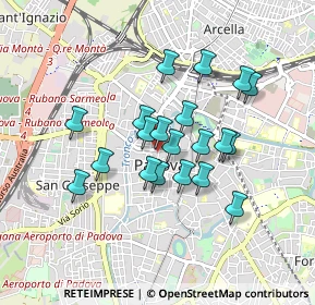 Mappa Selciato S. Nicolò, 35139 Padova PD, Italia (0.704)