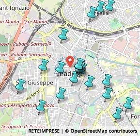 Mappa 35139 Padova PD, Italia (1.0065)