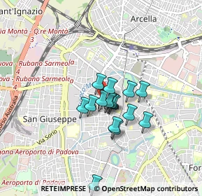 Mappa 35139 Padova PD, Italia (0.58688)