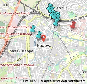 Mappa 35139 Padova PD, Italia (0.97895)