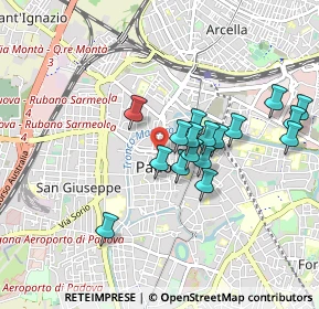 Mappa 35139 Padova PD, Italia (0.78353)