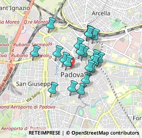 Mappa 35139 Padova PD, Italia (0.6465)