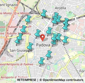 Mappa 35139 Padova PD, Italia (0.8875)