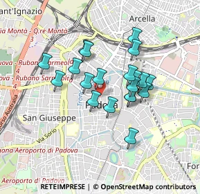 Mappa 35139 Padova PD, Italia (0.6995)
