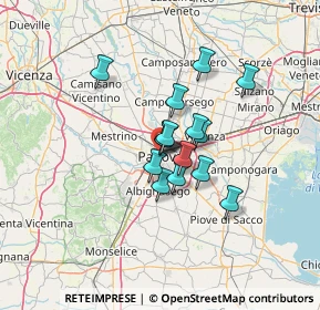 Mappa 35139 Padova PD, Italia (8.69533)