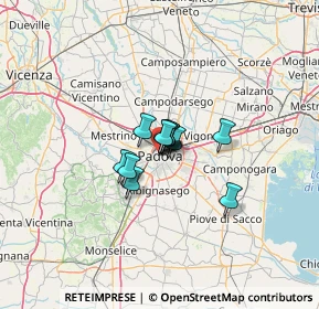 Mappa 35139 Padova PD, Italia (5.62583)