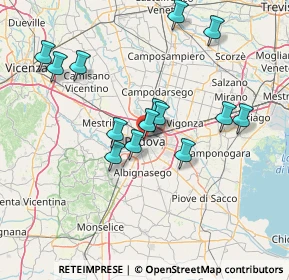 Mappa 35139 Padova PD, Italia (13.70643)