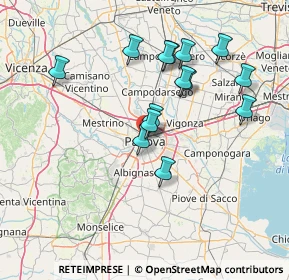 Mappa 35139 Padova PD, Italia (13.58571)