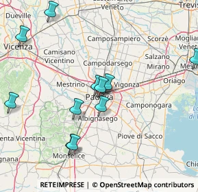 Mappa 35139 Padova PD, Italia (18.39583)