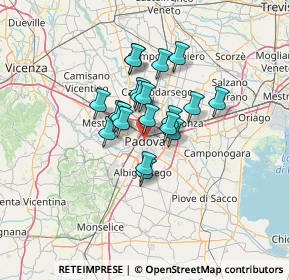 Mappa 35139 Padova PD, Italia (8.792)