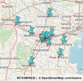 Mappa 35139 Padova PD, Italia (11.06636)