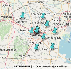Mappa 35139 Padova PD, Italia (9.62545)