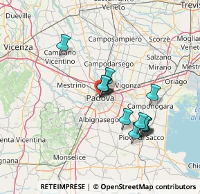 Mappa 35139 Padova PD, Italia (11.92308)