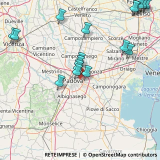Mappa Via Giacinto Andrea Longhin, 35129 Padova PD, Italia (21.553529411765)
