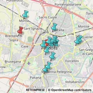 Mappa Riviera Albertino Mussato, 35139 Padova PD, Italia (1.53133)