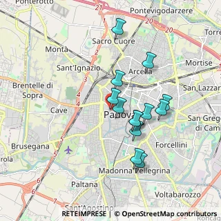 Mappa Riviera Albertino Mussato, 35139 Padova PD, Italia (1.54692)