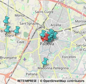 Mappa Riviera Albertino Mussato, 35139 Padova PD, Italia (1.32583)