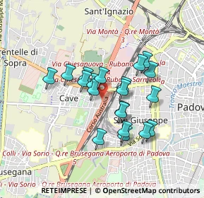 Mappa Via Enrico Fermi, 35136 Padova PD, Italia (0.691)