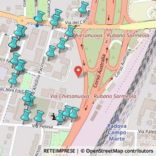 Mappa Via Enrico Fermi, 35136 Padova PD, Italia (0.18696)