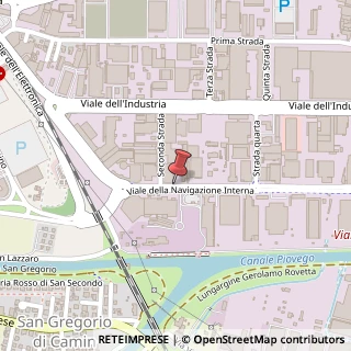 Mappa Viale della Navigazione Interna, 21, 35129 Padova, Padova (Veneto)