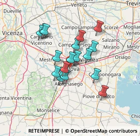 Mappa Via Aquileia, 35139 Padova PD, Italia (10.65294)