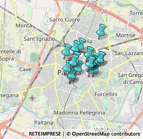 Mappa P.za dell'Insurrezione, 35139 Padova PD, Italia (0.8955)