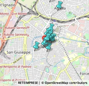 Mappa P.za dell'Insurrezione, 35139 Padova PD, Italia (0.44067)