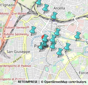 Mappa 35100, 35139 Padova PD, Italia (0.70733)