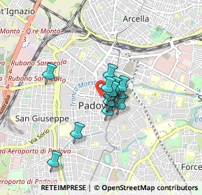 Mappa 35100, 35139 Padova PD, Italia (0.49857)