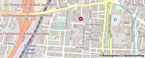 Mappa Padua