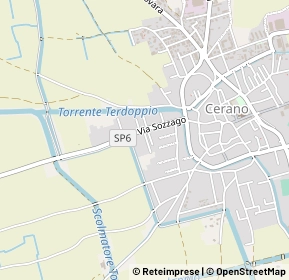 Mappa Via Galileo Galilei, 28065 Cerano NO, Italia (0.27083)