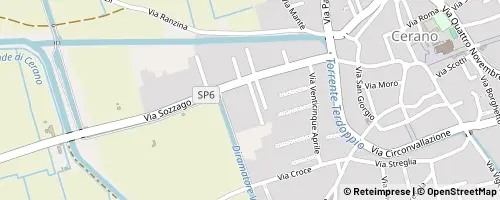 Mappa Cerano