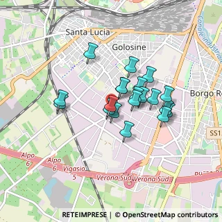 Mappa Via Giovanni V Schiaparelli, 37136 Verona VR, Italia (0.6555)
