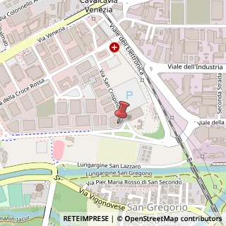 Mappa Via Longhin, 137, 35128 Padova, Padova (Veneto)