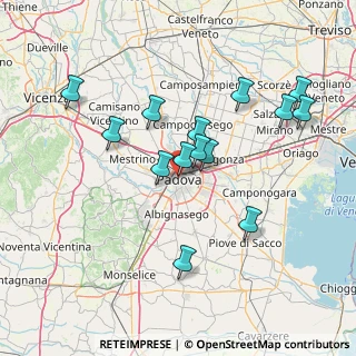 Mappa Via Dondi dall'Orologio, 35139 Padova PD, Italia (13.95857)